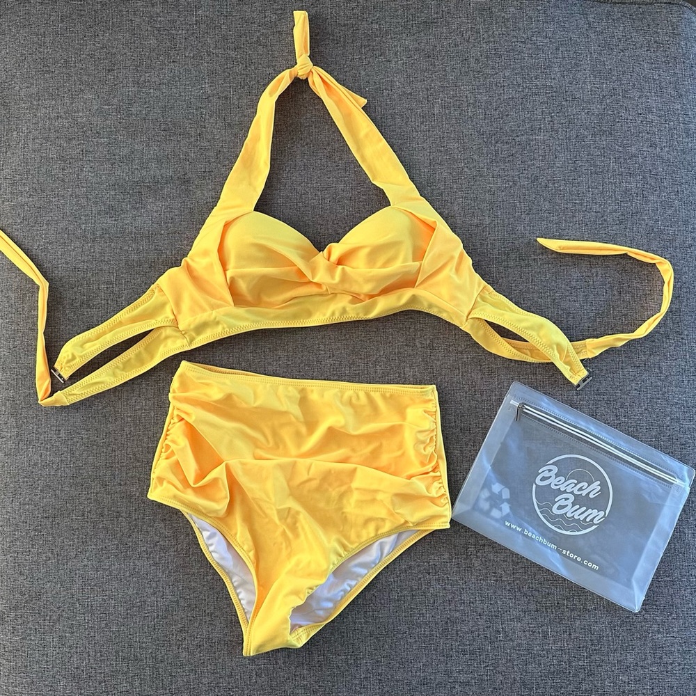 Yellow bikini size small
